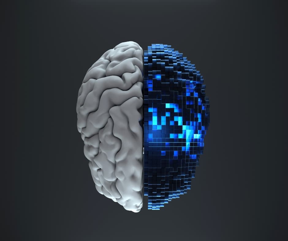 AI neural network visualization